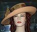 Edwardian Style Hat Titanic Tea Hat Church Hat New Design by Darna “Lady Olivia” Beige Tea Hat
