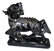 Asian Qilin / Kirin / Kylin Chimera carved from Qingtian black mountain stone