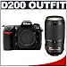 Nikon D200 Digital SLR Camera with Nikon 70-300mm f/4.5-5.6 G ED-IF AF-S VR Zoom-Nikkor Lens Outfit