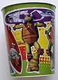 1 X Teenage Mutant Ninja Turtles Surfboard Garbage Can Waste Basket