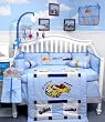 New Zoom Zoom Race Car Baby Crib Nursery Bedding Set 10 Pieces