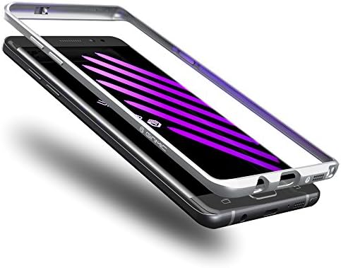 Note 7 Case, Haihood 3D Curved Surface CNC Aviation Aluminum Alloy Metal Bumper Frame Cover For Samsung Galaxy Note7