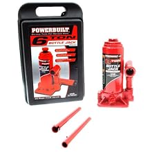 Powerbuilt 640407 Heavy Duty 6-Ton Bottle Jack
