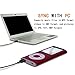 Tomameri Red Color Portable MP4 Player MP3 Player Video Player with Photo Viewer , E-Book Reader , Voice Recorder + 16 GB Micro SD Card