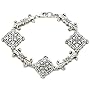 Sterling Silver Oxidized Bracelet, 7.25"
