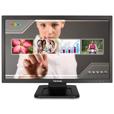 ViewSonic TD2220-2 22&quot; FHD 2 Points Touch LED Monitor with VGA, DVI and 2 USB ports