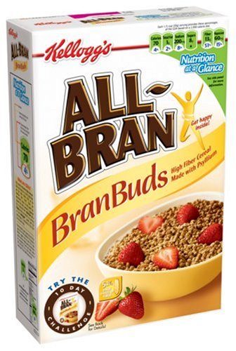 Kellogg's All-Bran Bran Buds, 17.7-Ounce Boxes (Pack of 4)