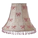 Pink Pearl Bow Large Lamp Shade