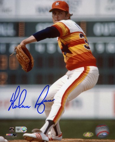 Nolan Ryan Houston Astros 8X10 Autographed Photo