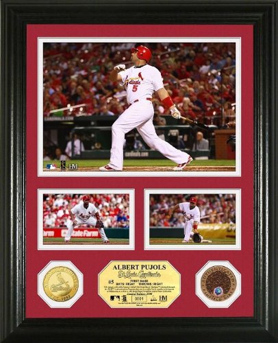 MLB St. Louis Cardinals Albert Pujols Infield Dirt Coin 
