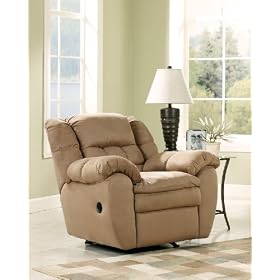 Cooper Cocoa Rocker Recliner by Ashley Furniture by Ashley