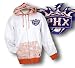 Phoenix Suns NBA Mens PAISLEY Fleece Hoodie, Hooded Jacket, White