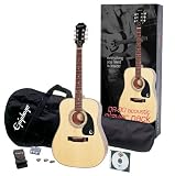Epiphone DR-90 Acoustic Guitar Player Pack, Natural