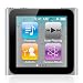 Apple IPOD-NANO6G-8GBS 8GB 6th Genaration iPod Nano with Multi-Touch Screen in Silver