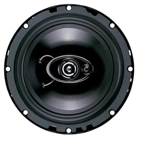 Boss Audio D65.3 3-Way 6.5-Inch Diablo Speaker - Single (Black) by Boss