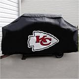 51xsGQJyLyL. SL160  Kansas City Chiefs NFL DELUXE Barbeque Grill Cover