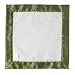 Swaddle Designs Baby Lovie Fuzzy Security Blanket - White/ Green