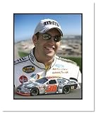 Elliot Sadler NASCAR Auto Racing Double Matted 8x10 Photograph Collage
