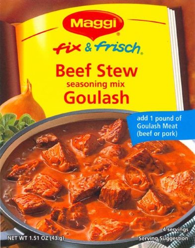 Maggi Goulash (Beef Stew) Mix, 1.51-Ounce (Pack of 10)