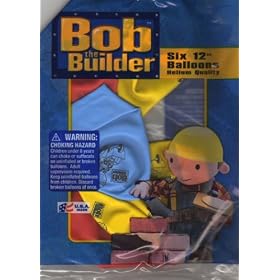 Bob the Builder Balloons - Package of 6 Balloons by Balloons