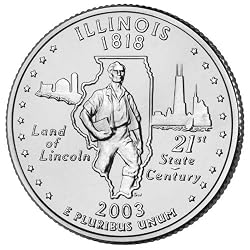 2003-D Illinois BU State Quarter