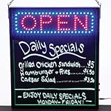 IMAGE OF Mitaki-JapanTM OPEN Programmed LED Menu Board