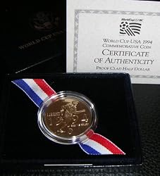 1994 Proof World Cup Soccer Commemorative Half Dollar