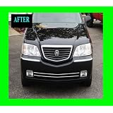 1998-2004 ACURA RL LOWER CHROME GRILL GRILLE KIT 1999 2000 2001 2002 2003 98 99 00 01... by CEC