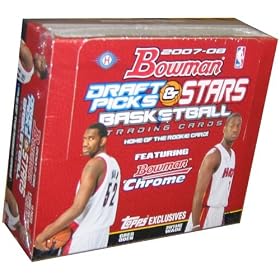 2007/08 Bowman Draft Picks & Stars Basketball Hobby Box