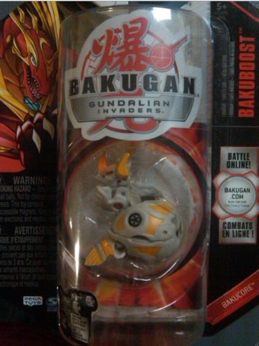 Bakugan Gundalian Invaders Bakuboost Grey Haos Helix Dragonoid New, in Package