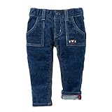 ダブルB(mikihouse) カモフラ＆デニム風 ストレッチコーデュロイパンツ（63-3207-973） 110cm インディゴブルー（33）