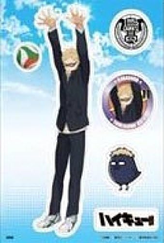 Haikyuu !! Charapeta Sticker Sheet Seal Kei Tsukishima Msize Anime Goods