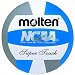 Molten Womens NCAA Super Touch Volleyball (Royal/Silver/White, Official)