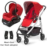 UPPAbaby 0071DNY Cruz Stroller with Matching Maxi-Cosi Car Seat and Adapter - Denny