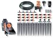 Claber 90762 Logica Garden Watering Drip Kit with Electronic Water Timer
