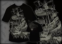 Sullen PIRATES LIFE Mens T-Shirt in Black