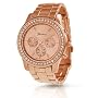 Geneva Rose Gold Plated Classic Round CZ Boyfriend&hellip by Geneva