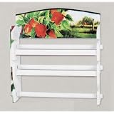 APPLE 3 Roll Wrap Center Rack - Paper Towel Foil Saran by KMC/KK-Apple