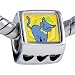 image 2 - Russian Blue Cat Beads Pandora Bead Bracelet Compatible