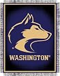 Washington Huskies Focus Series Throw Blanket - NCAA College Athletics Fan Shop Team Merchandise