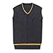 WOTOGOLD Cosplay Costumes unisex Vest Sweater Fall and Winter Waistcoat Red