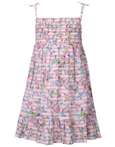 Accessorize Girls Butterfly Smock Dress