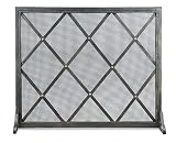 Pilgrim Home and Hearth Napa Forge Romantica Flat Panel Fireplace Screen