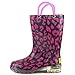 Western Chief Unisex-Child Kids Girls' Light-Up Waterproof Rain Boot
