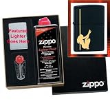 Girl on Dance Pole Zippo Lighter Gift Set