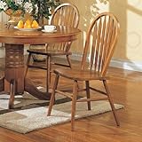 Fnish Wood Side Chair (Set of 2) by Coaster Furniture