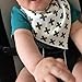 Nibble Baby Bandana Drool Bibs Unisex 4-Pack Absorbent Cotton Cute Baby Gift for Boys & Girls (Arrows & Triangles Set)