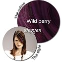 Balmain Pret-A-Porter 30cm Clip-In Hair Fringe Extension - Wild Berry