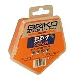 Briko-Maplus Bp1 Orange Base Paraffin Ski and Snowboard Solid Wax (100 Grams)