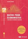 Maths pour economistes : L'analyse en economie et gestion